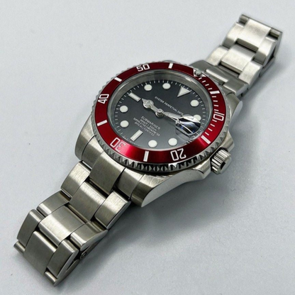 WATCH MOD MARINER | BLACK BURGUNDY