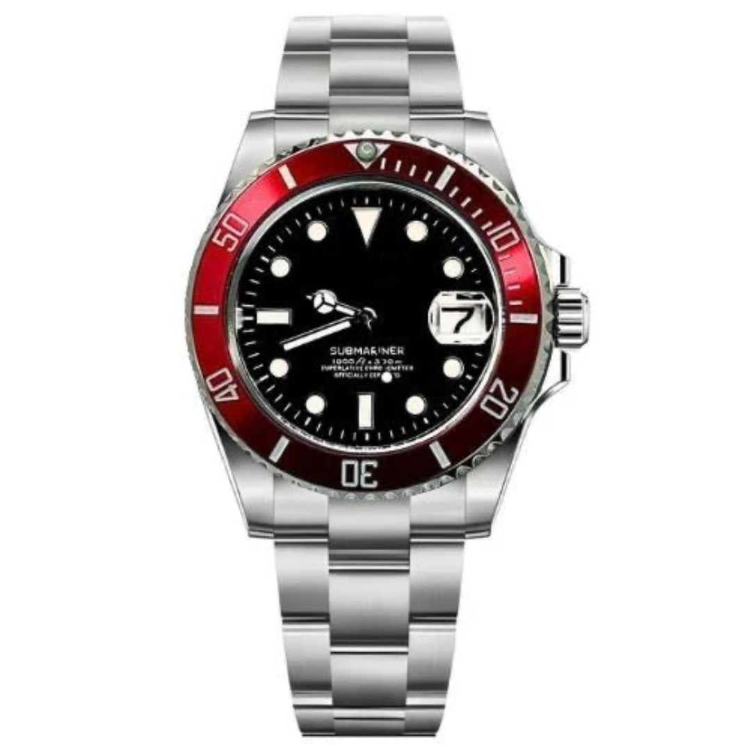 WATCH MOD MARINER | BLACK BURGUNDY