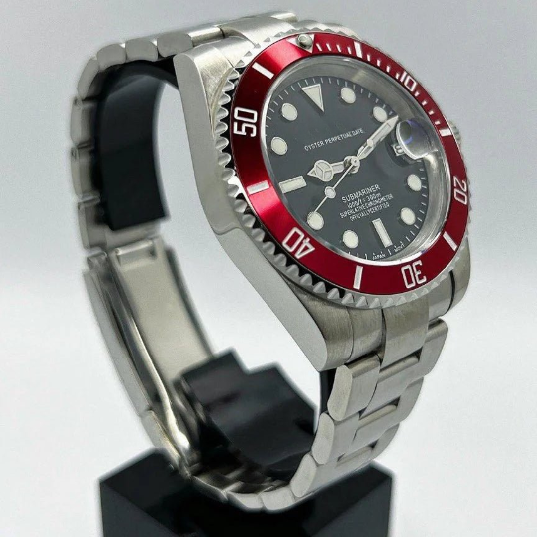 WATCH MOD MARINER | BLACK BURGUNDY