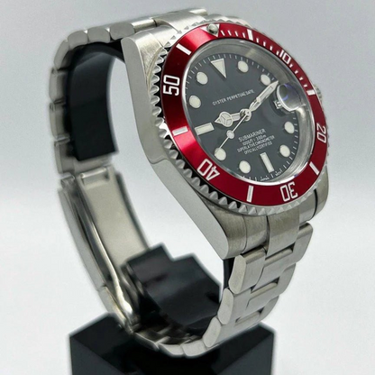 WATCH MOD MARINER | BLACK BURGUNDY