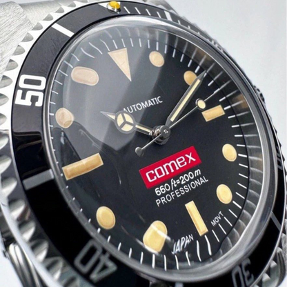 WATCH MOD MARINER | BLACK COMEX