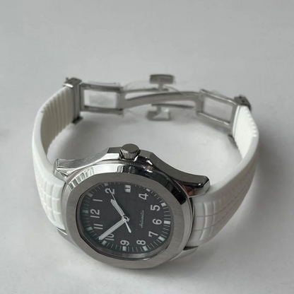 WATCH MOD AQUA | WHITE | SILICONE STRAP