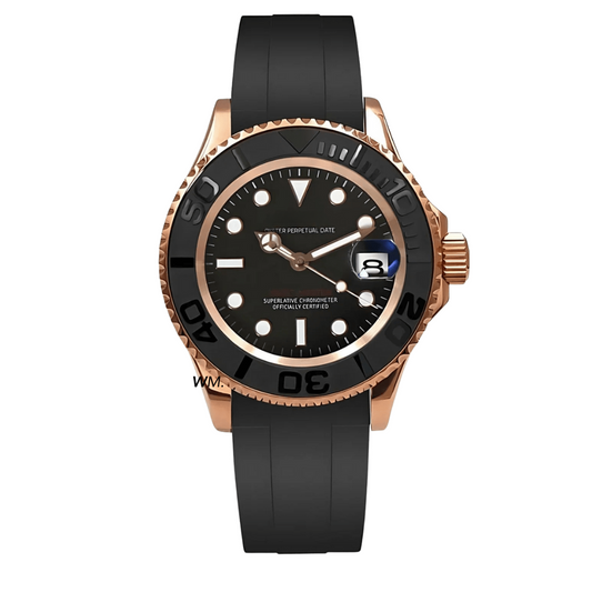 WATCH MOD YACHT | ROSE GOLD BLACK