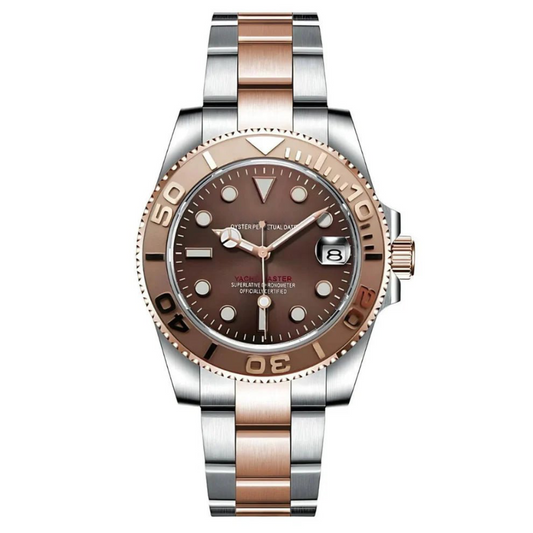 WATCH MOD YATCH | SILVER ROSE GOLD