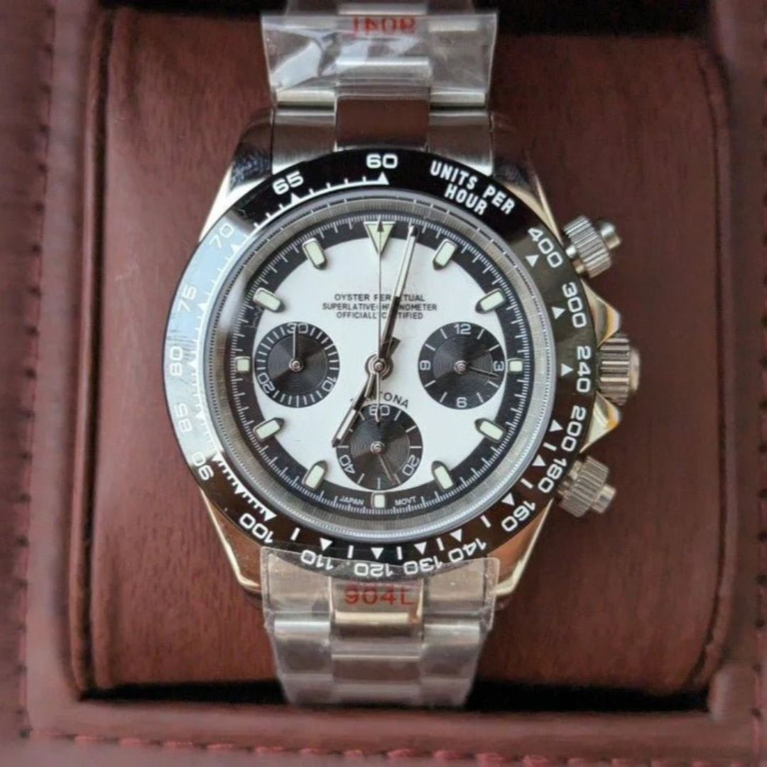 WATCH MOD SEITONA | BLACK WHITE | REVERSED GHOST