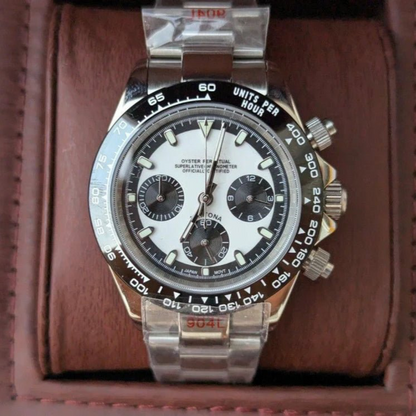 WATCH MOD SEITONA | BLACK WHITE | REVERSED GHOST