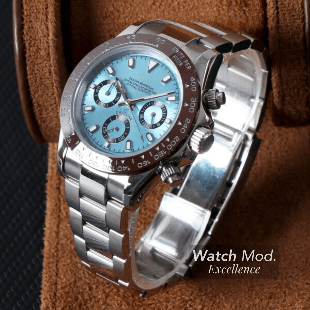 WATCH MOD SEITONA | PLATINUM ICE BLUE