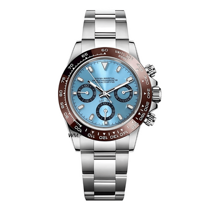 WATCH MOD SEITONA | PLATINUM ICE BLUE