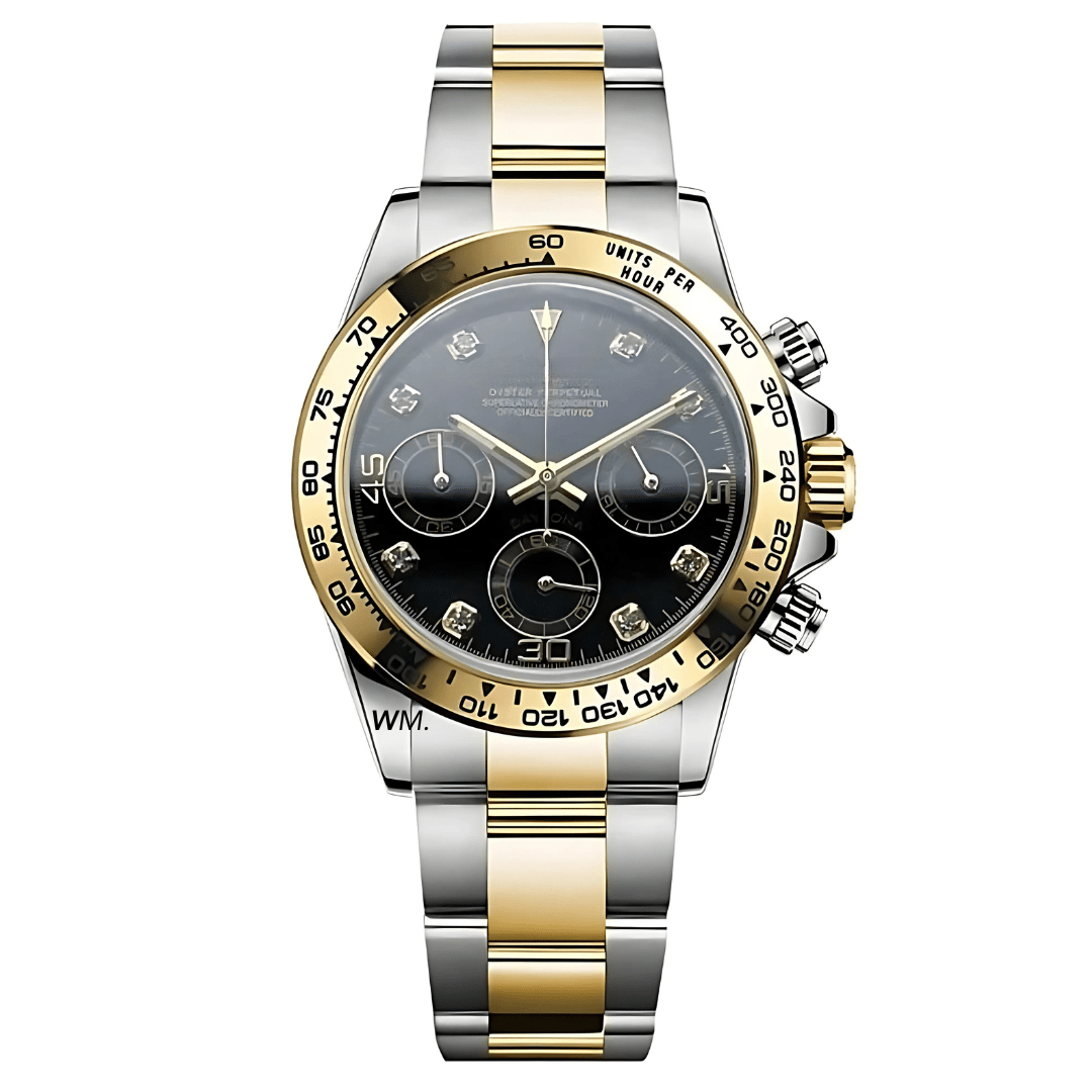 WATCH MOD SEITONA | SILVER GOLD TWO TONE | DIAMOND