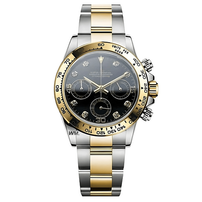 WATCH MOD SEITONA | SILVER GOLD TWO TONE | DIAMOND