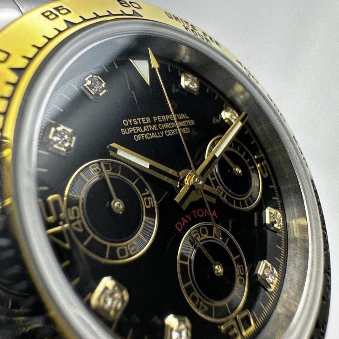 WATCH MOD SEITONA | SILVER GOLD TWO TONE | DIAMOND