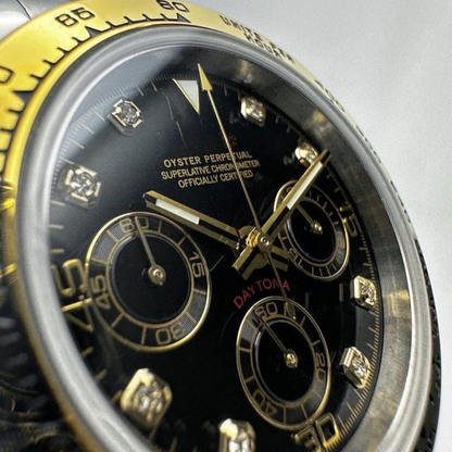 WATCH MOD SEITONA | SILVER GOLD TWO TONE | DIAMOND