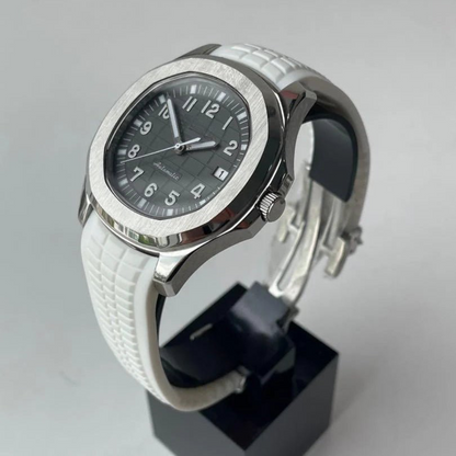 WATCH MOD AQUA | WHITE | SILICONE STRAP