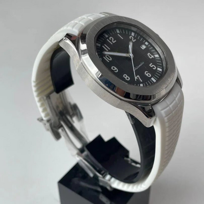 WATCH MOD AQUA | WHITE | SILICONE STRAP