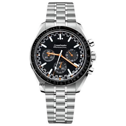 WATCH MOD SPEED | BLACK | ORANGE HANDS