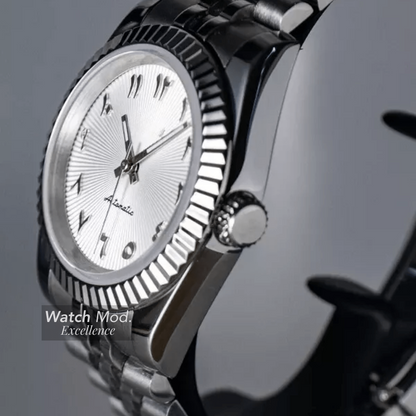 WATCH MOD JUST ARABIC DIAL | WHITE