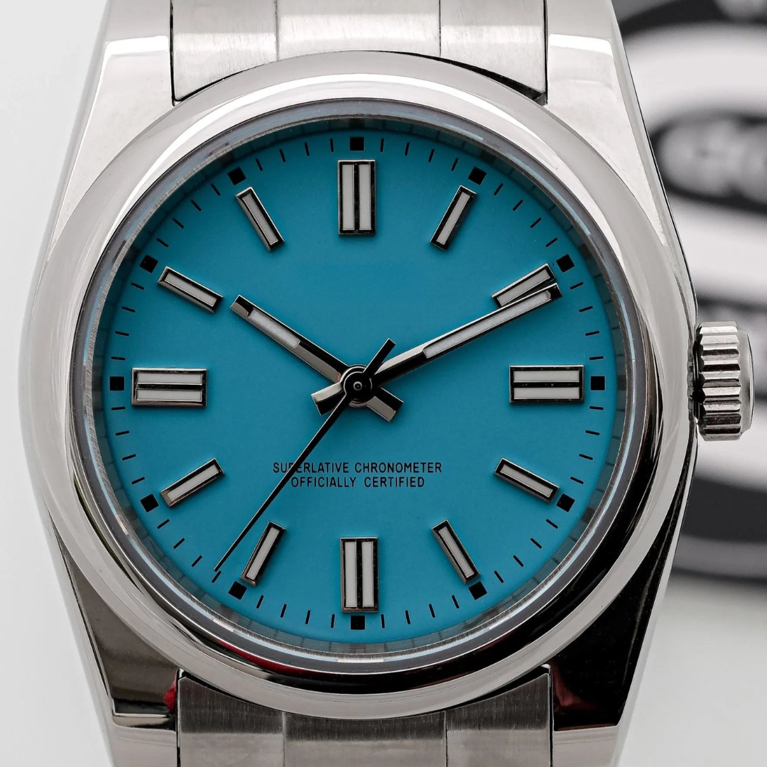 WATCH MOD OYSTEIKO | TIFFANY BLUE