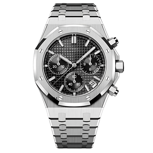 WATCH MOD ROYAL CHRONO  BLACK