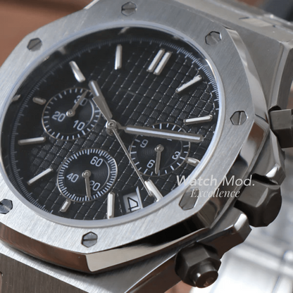 WATCH MOD ROYAL CHRONO  BLACK