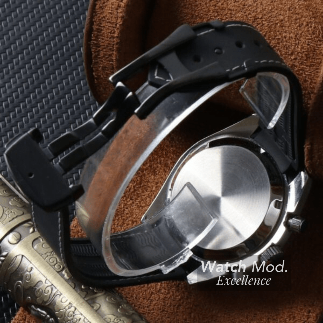 WATCH MOD SPEED | BLACK LEATHER