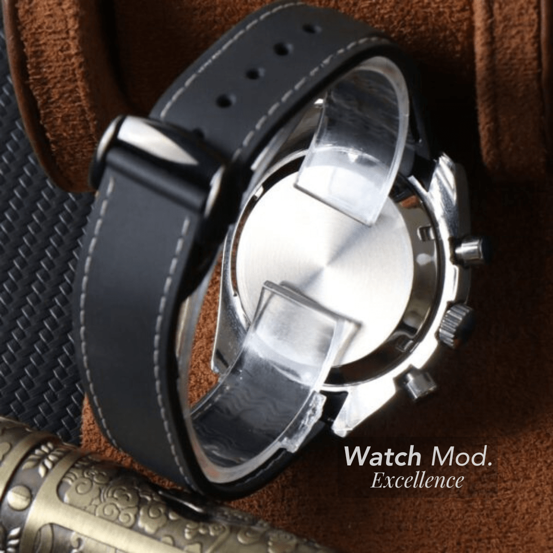 WATCH MOD SPEED | BLACK LEATHER