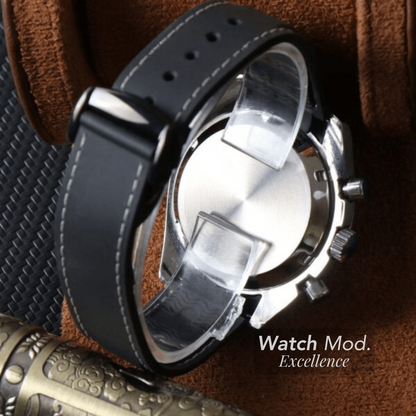 WATCH MOD SPEED | BLACK LEATHER