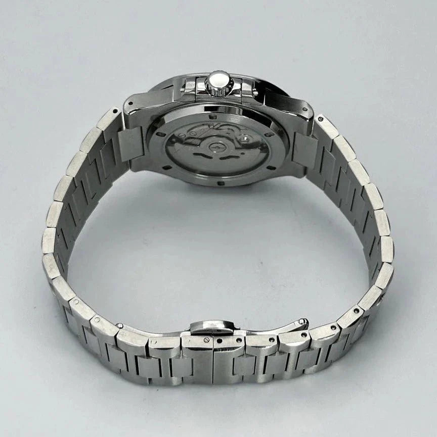 WATCH MOD NAUTIKO | SILVER BLACK