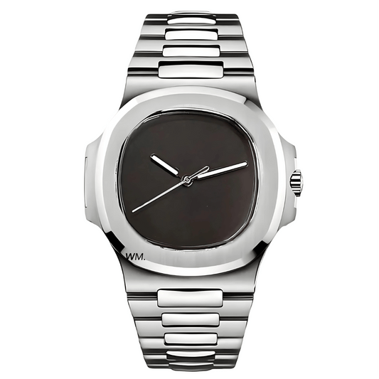 WATCH MOD NAUTIKO | SILVER BLACK