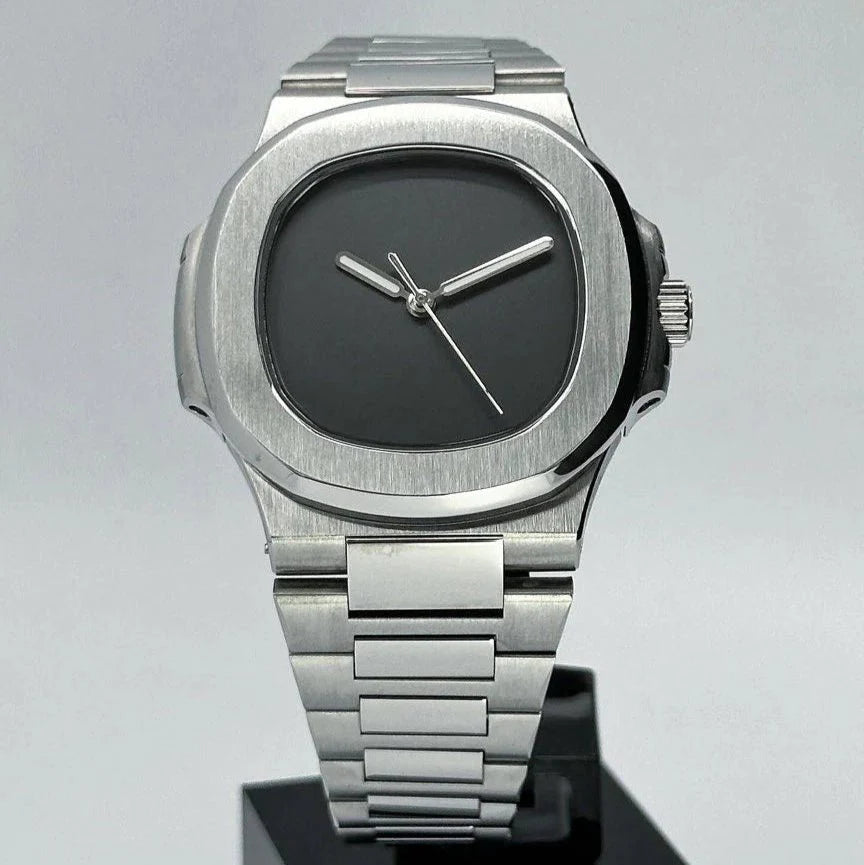 WATCH MOD NAUTIKO | SILVER BLACK