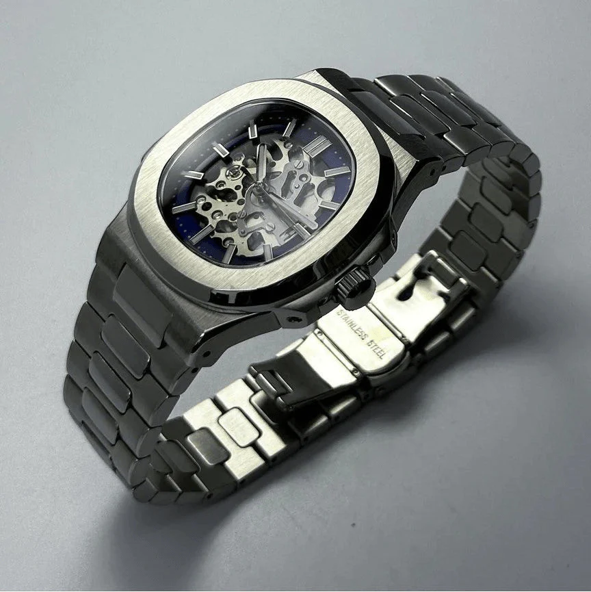 WATCH MOD NAUTIKO | SKELETON BLUE