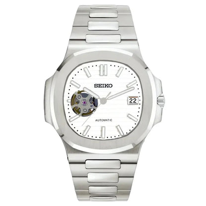 WATCH MOD NAUTIKO | WHITE | OPEN HEART