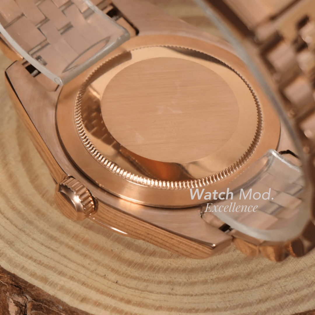 WATCH MOD JUST | ROSE GOLD CHOCOLATE