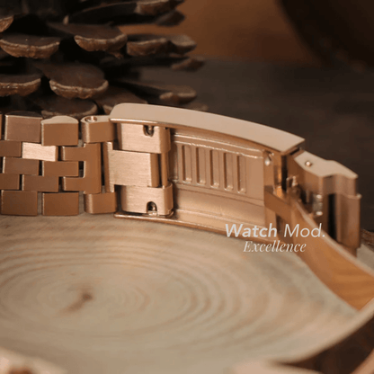 WATCH MOD JUST | ROSE GOLD CHOCOLATE