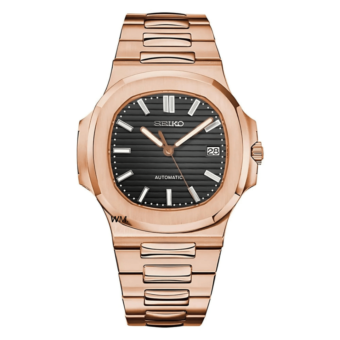 WATCH MOD NAUTIKO | ROSE GOLD BLACK