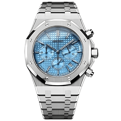 WATCH MOD ROYAL CHRONO | ICE BLUE