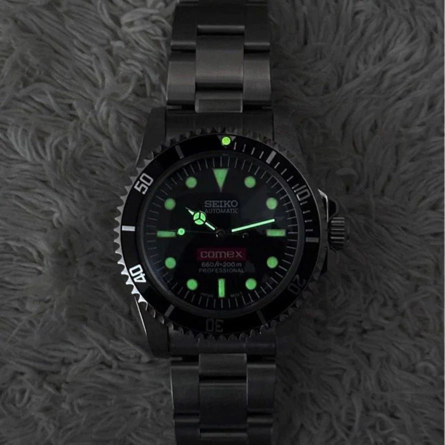 WATCH MOD MARINER | BLACK COMEX