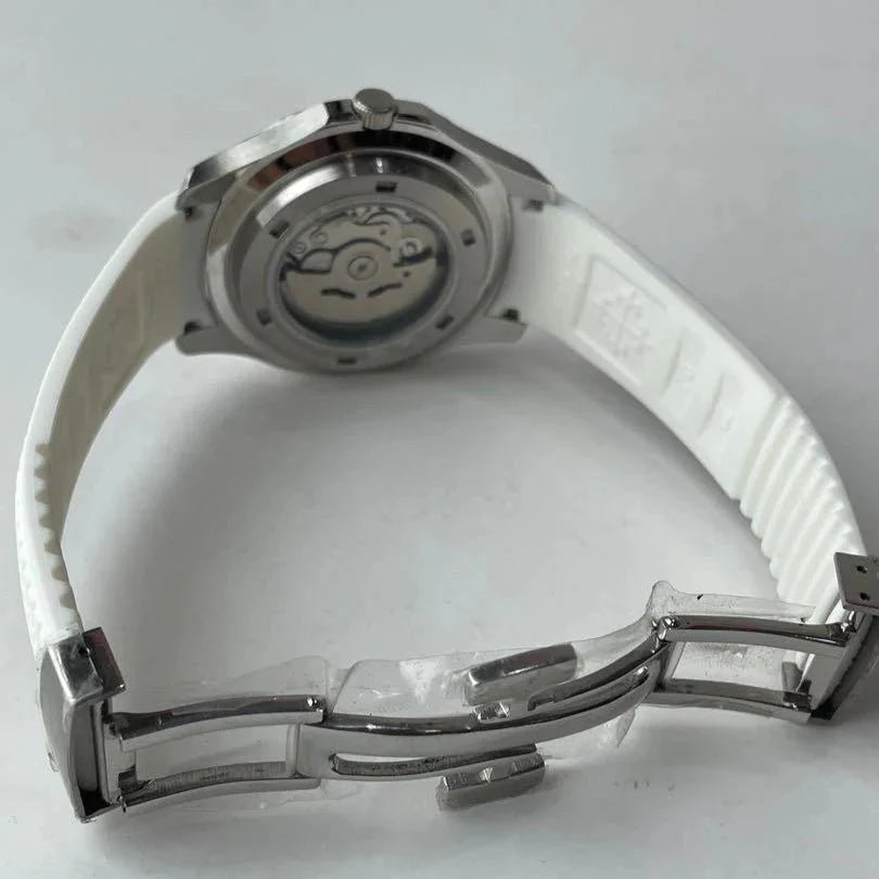 WATCH MOD AQUA | WHITE | SILICONE STRAP