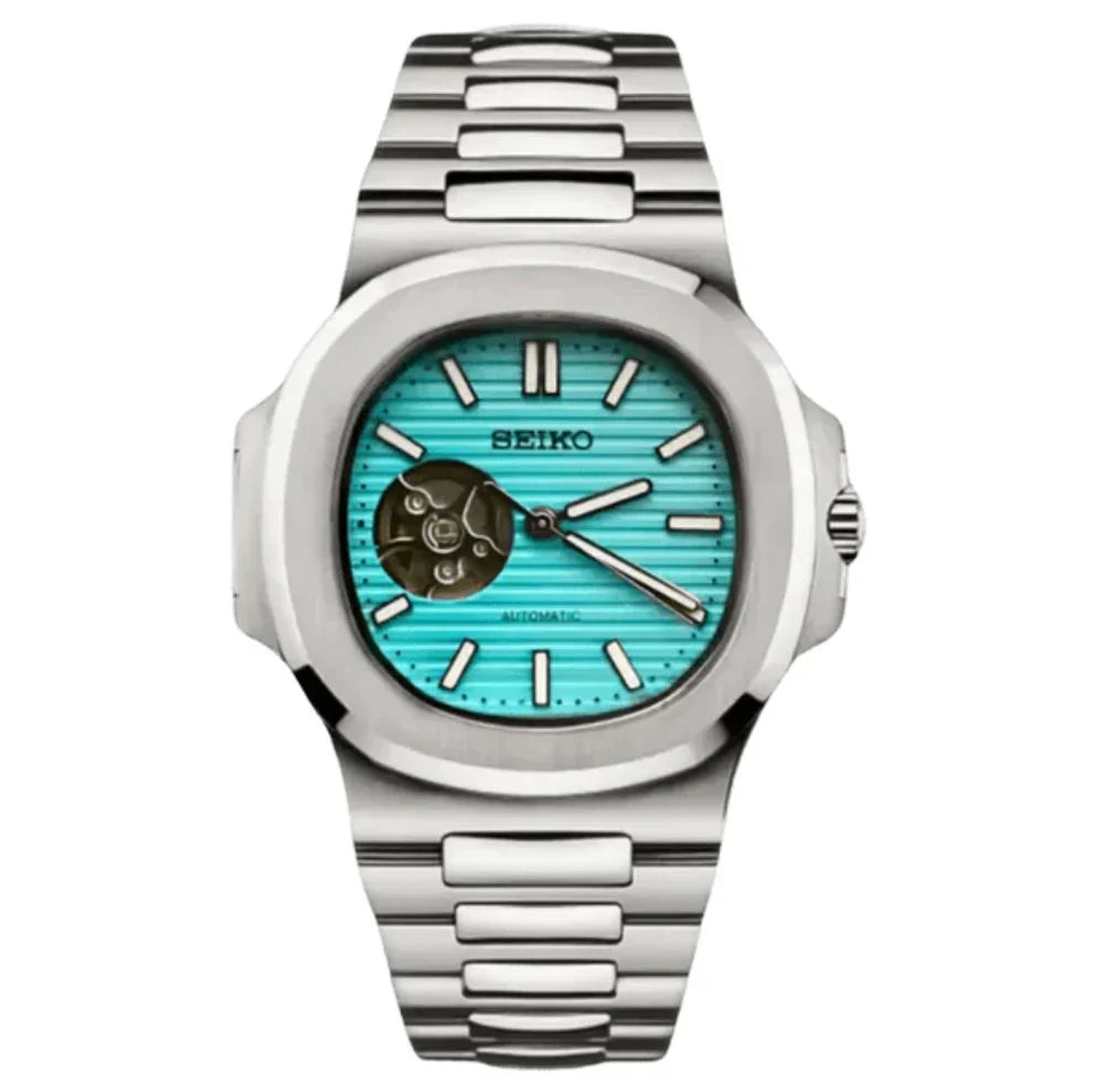 WATCH MOD NAUTIKO | TIFFANY BLUE | OPEN HEART