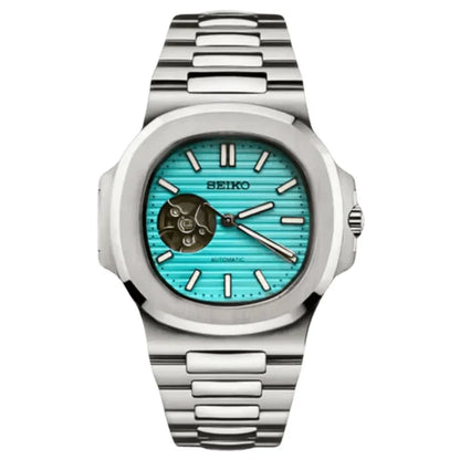 WATCH MOD NAUTIKO | TIFFANY BLUE | OPEN HEART